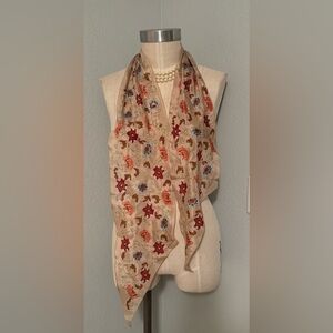 Oscar De La Renta Scarf 66”x9”